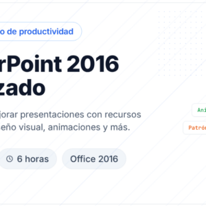 PowerPoint 2016 Avanzado