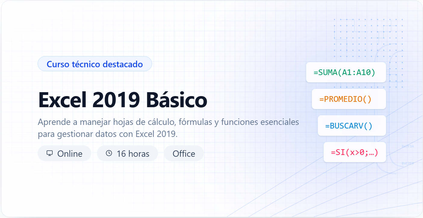 Excel 2019 Básico